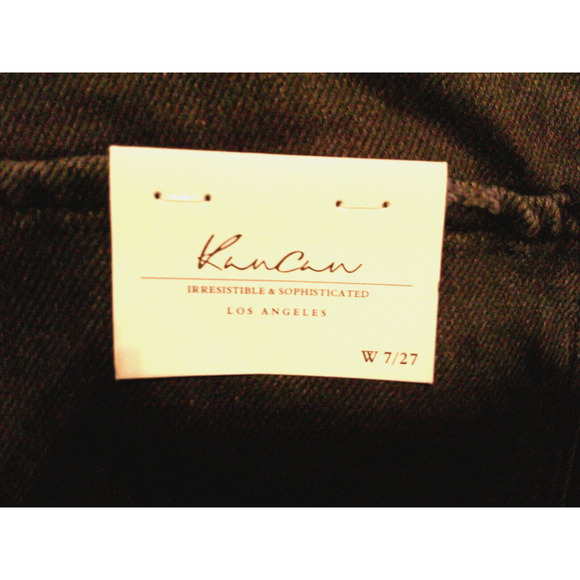 KanCan Ivanna Women's Size 7/27 Ultra High Rise Mom Shorts Dark Gray NWT - Picture 8 of 8